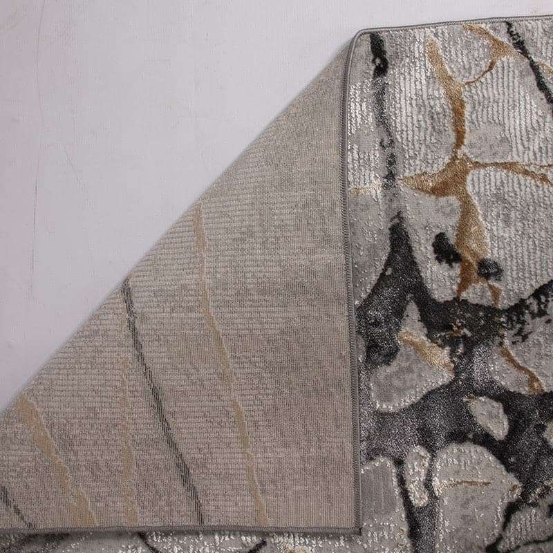 Star Modern Grey Crack Rug