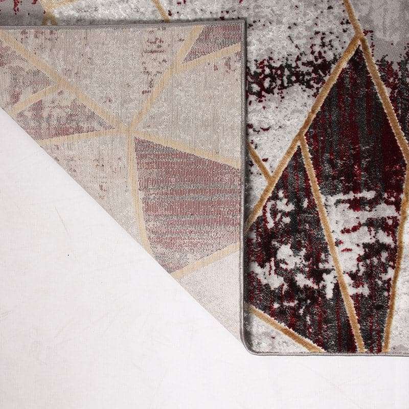 Star Modern Grey Triangle Rug