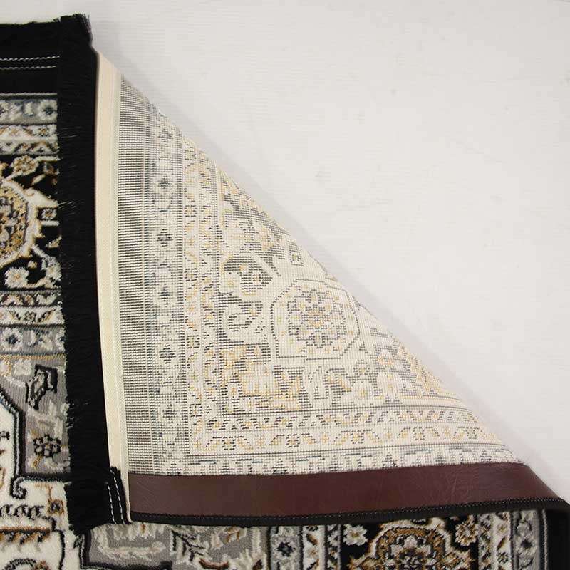 Tena Black Line Rug