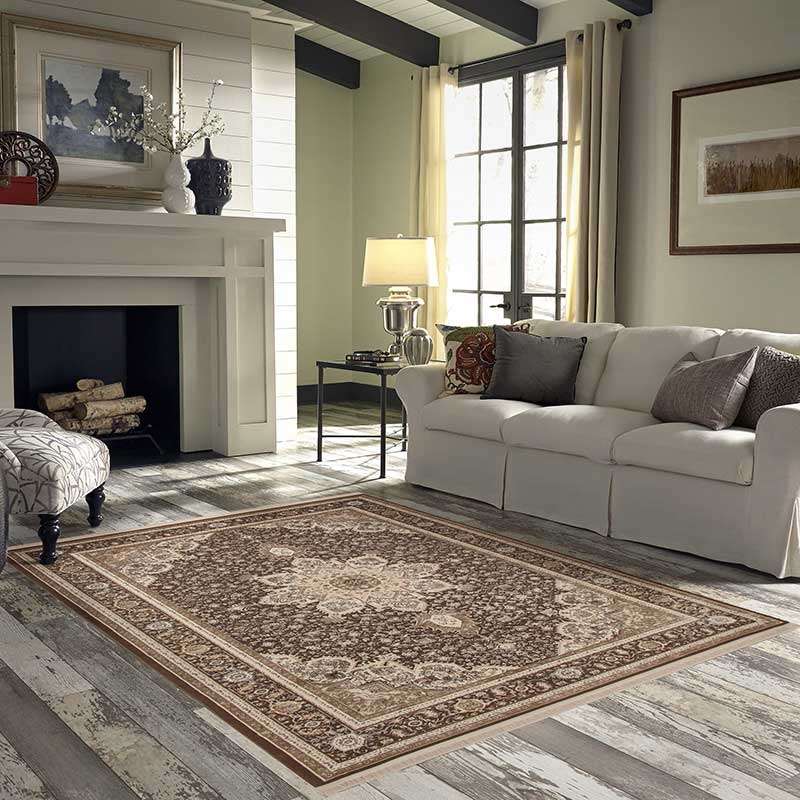 Tena Brown Oriental Rug