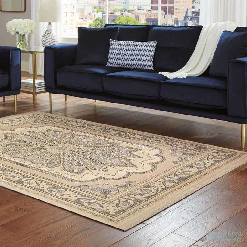 Tena Cream Arrow Rug