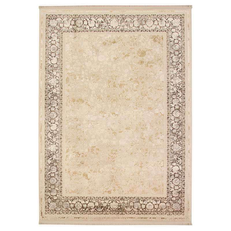 Tena Cream Frame Rug