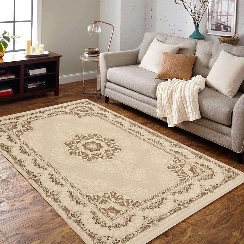 Tena Cream Pattern Rug