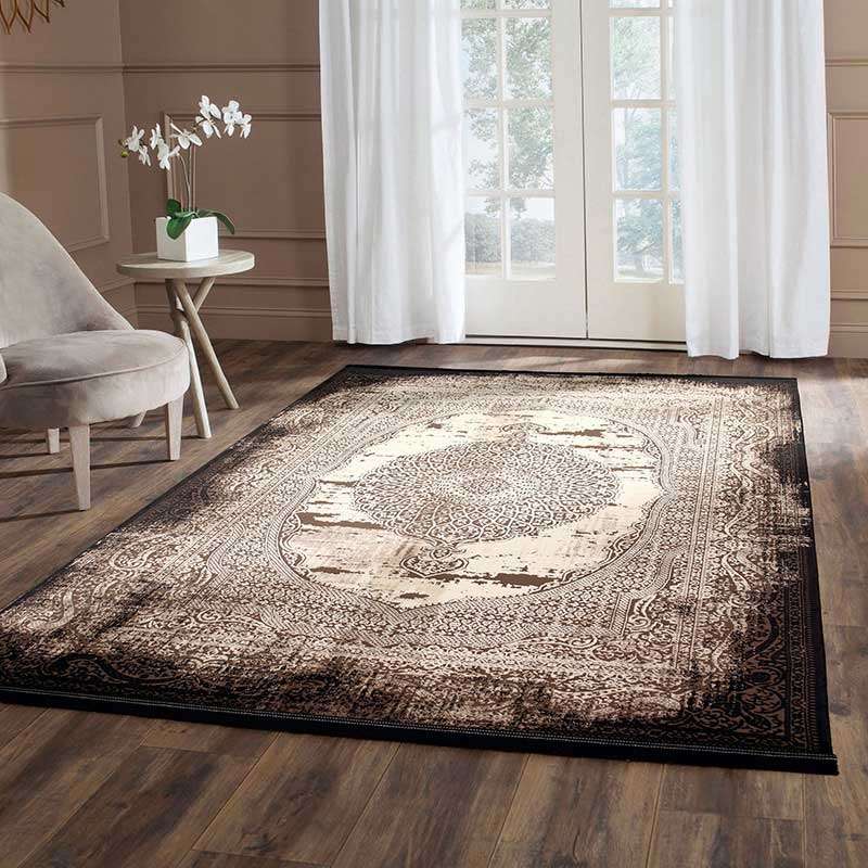 Trend Black Pattern Rug