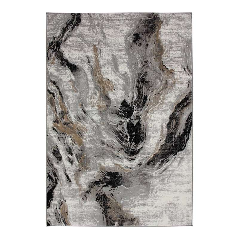 Merry Dark Volcano Rug