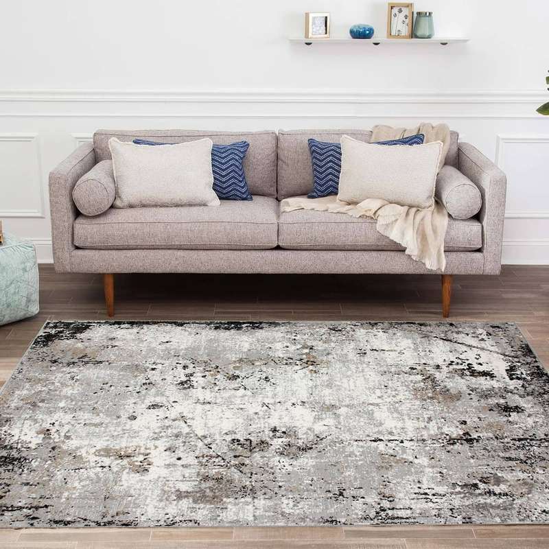 Merry Dark Volcano Rug