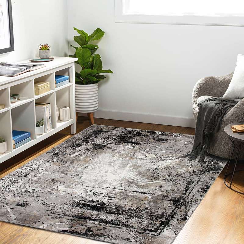 Merry Black Cloud Rug