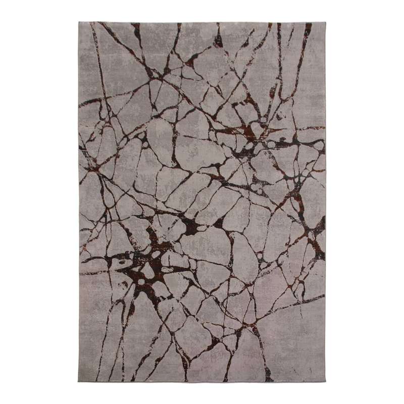 Star Slit Brown Rug