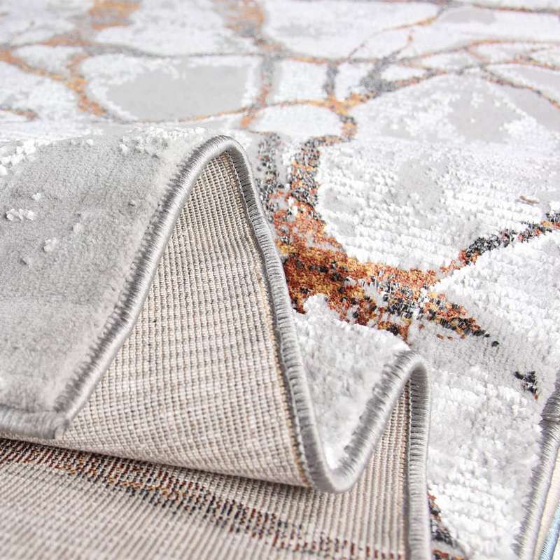 Star Slit Brown Rug