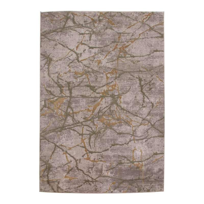 Star Slit Green Rug
