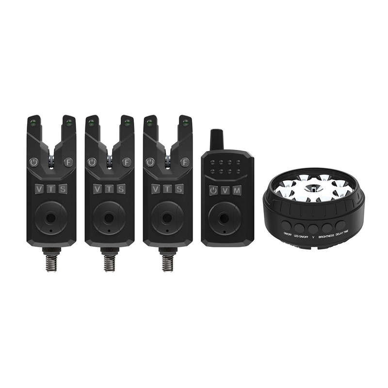 Sonik SKS2 3+1 Alarm + Bivvy Lamp Set