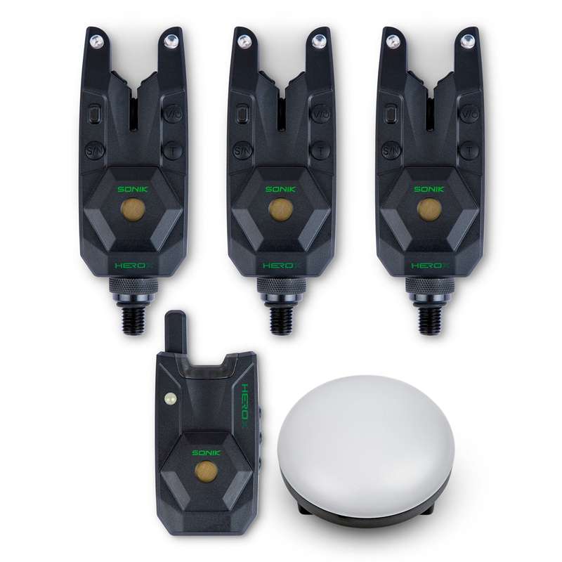 Sonik Herox Bite Alarm Set 3+1+BL (RGB)