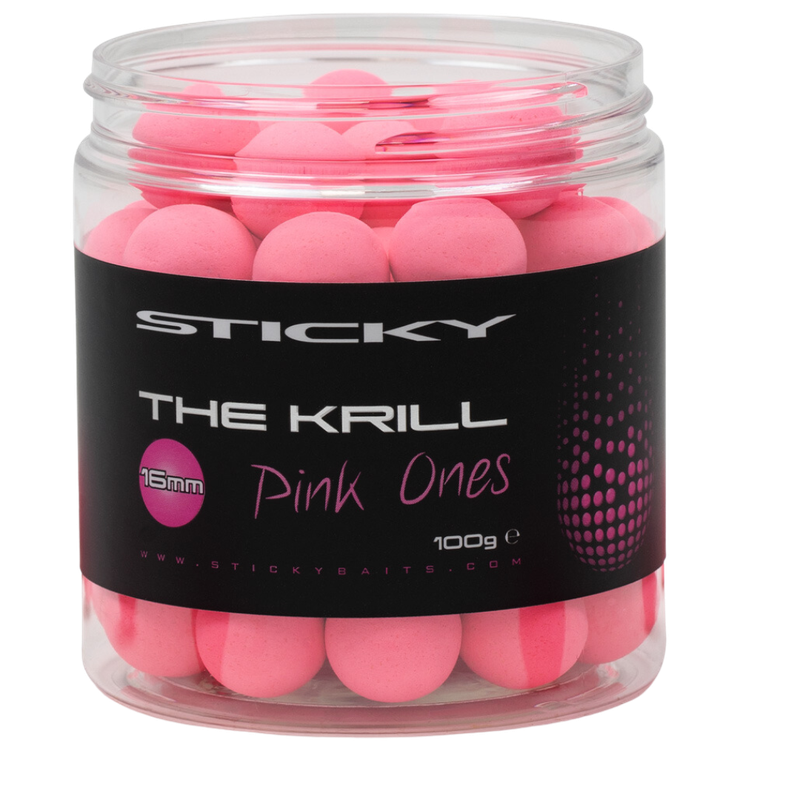 Sticky Baits Pop-Ups The Krill 16MM Pink Ones