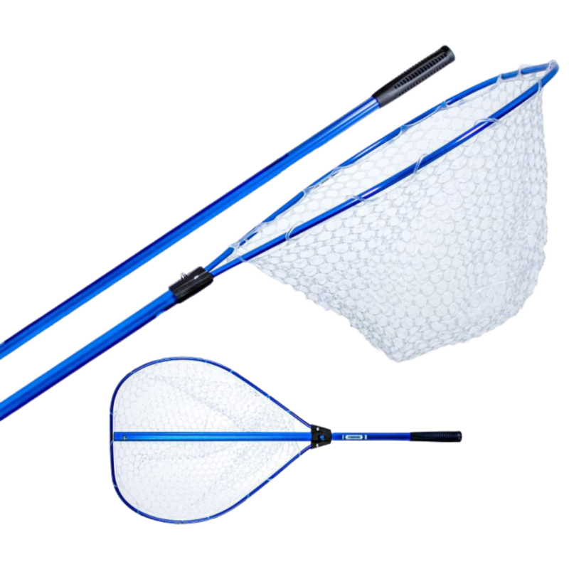 Sensation Snagless Landing Net Blue Anodized 45cm