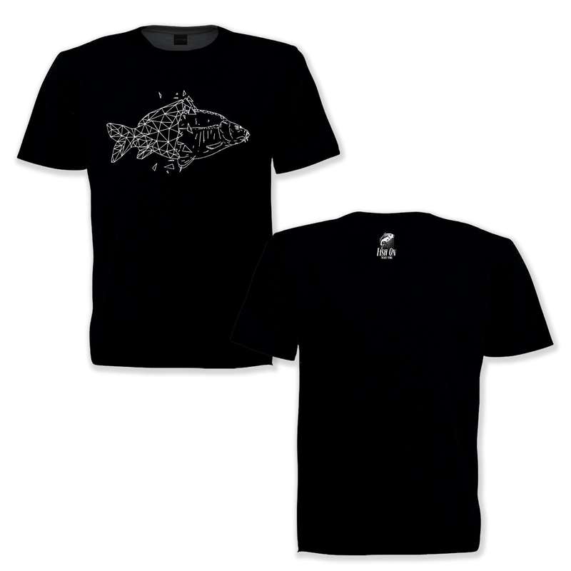 Fish On Short Crew Neck Short Sleeve T-Shirts