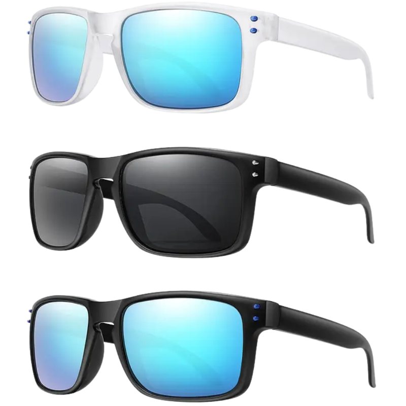 Fish On Polarized Sunglasses Classic Square
