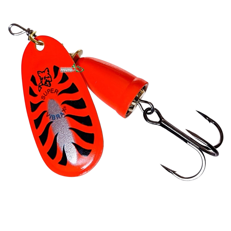 BlueFox Lure Vibrax Fluorescent BFF4 10g OCW Spinner