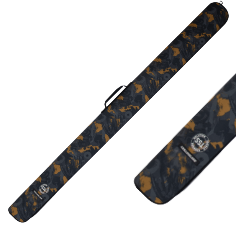 Sensation PSC Travel Rod Case 10ft (2pc) Orange/Black/Grey