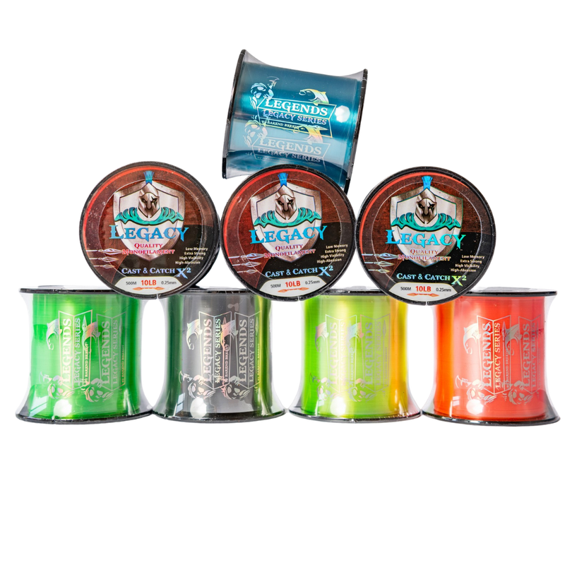Legends Legacy C&C Mono Fishing Line 10LB 500M