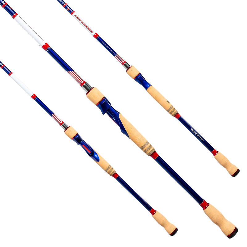 Powered By Favorite DFR-711M Defender Spinning Rod Cork