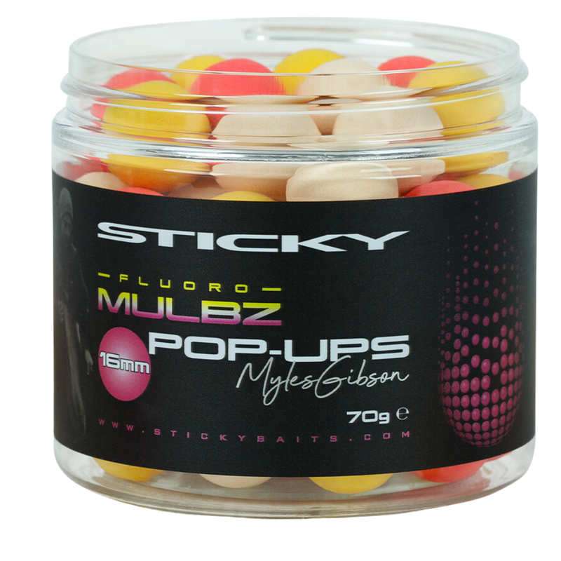 Sticky Baits Pop Ups Mulbz Fluoro 12mm