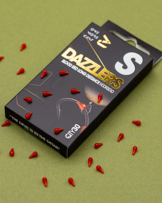OMC Dazzlers Blood Red Distance Hookbead small