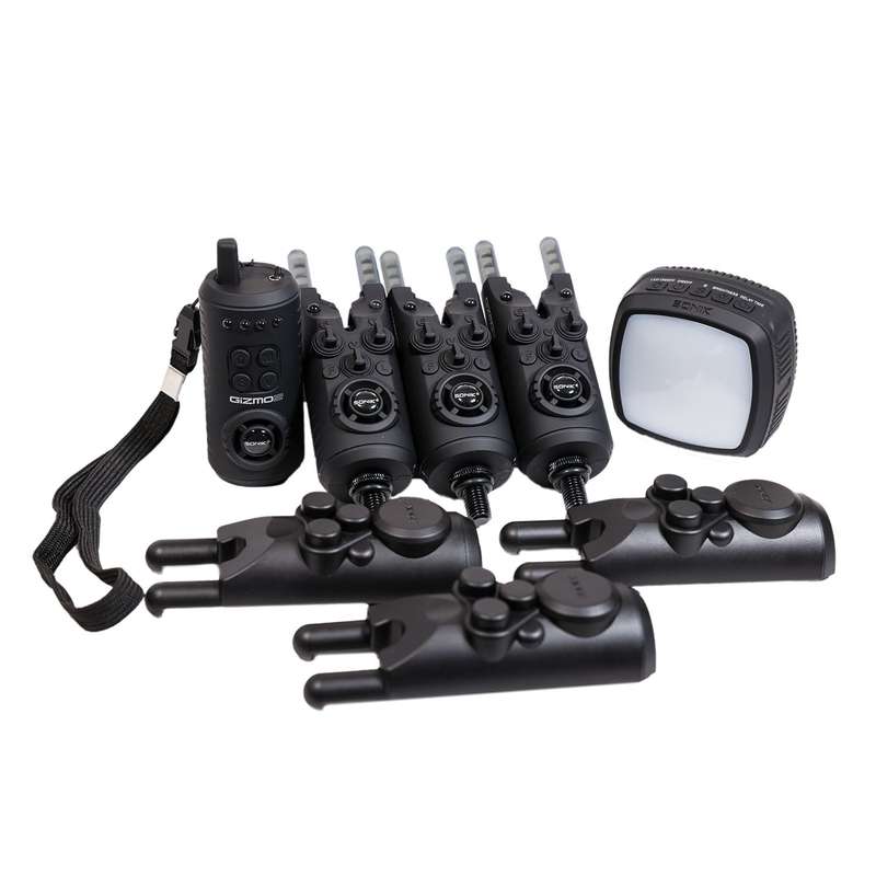 Sonik Gizmo 2 3+1 Alarm + Bivvy Lamp Set