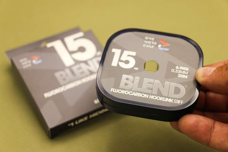 OMC Blend Fluorocarbon Hooklink 15lb STIFF Hooklink