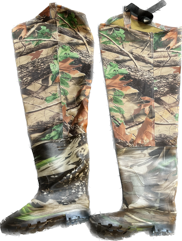 Fish On Leg Wader