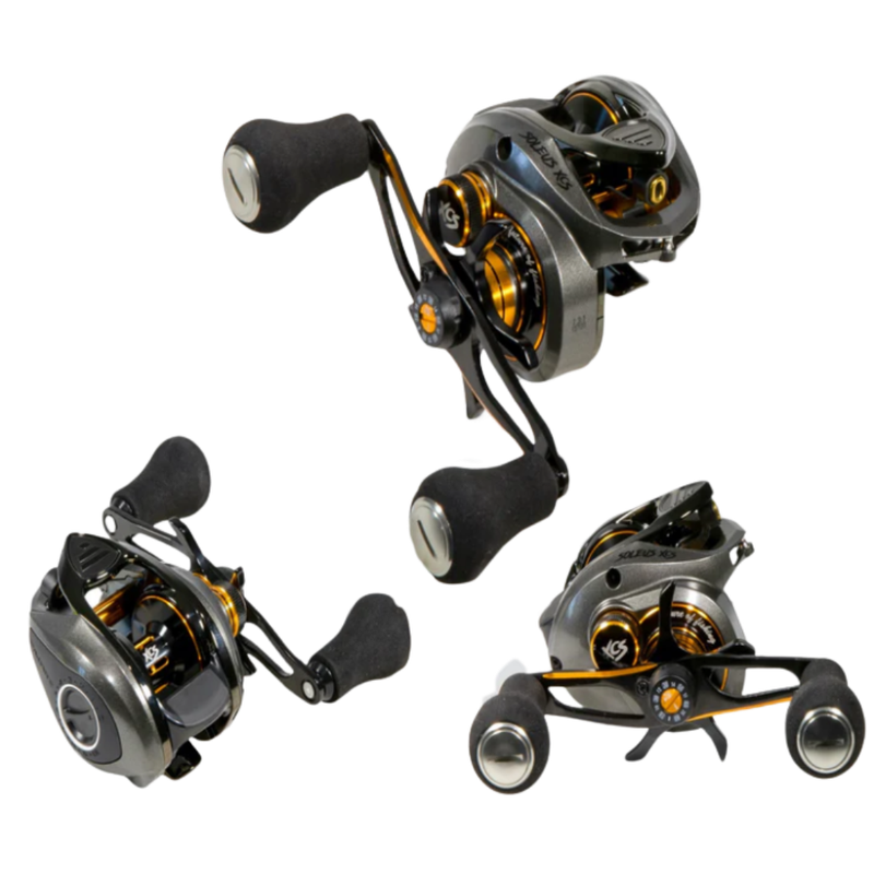 Favorite Reel Soleus XCS Casting Reel GUN/METAL XCS 7.3:1 RH SLSM7XR
