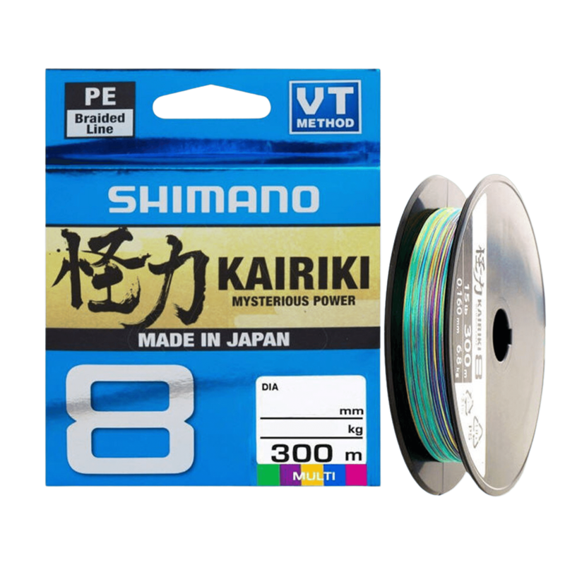 Shimano Kairiki 8 Multi 300m 15lbs Braid