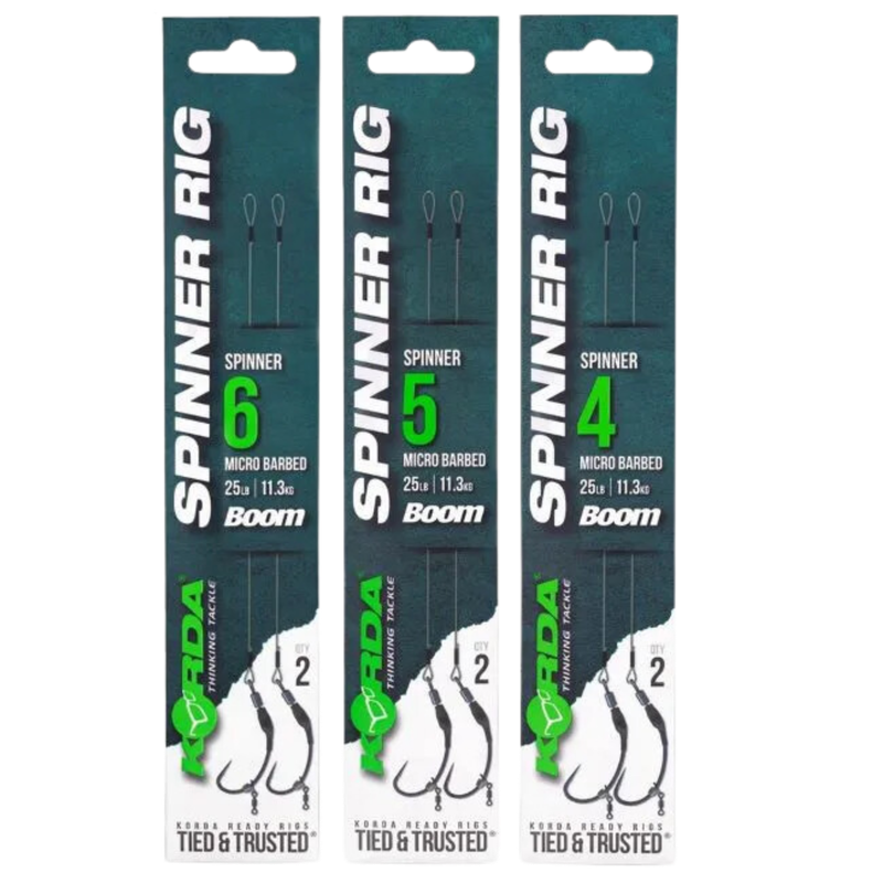 Korda Spinner Rigs Barbed