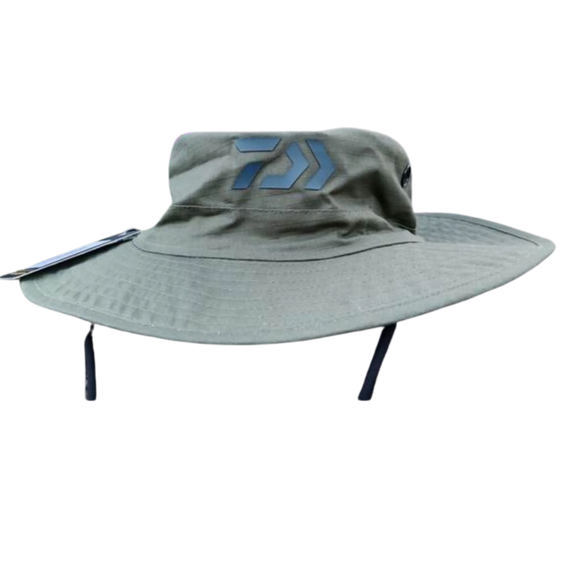 Daiwa Ripstop Hat Rubbber Grey