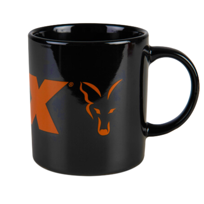 Fox Black And Orange Ceramic Mug