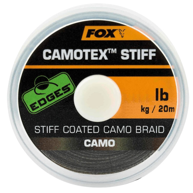 Fox Edges Camotex Stiff Coated Camo Braid