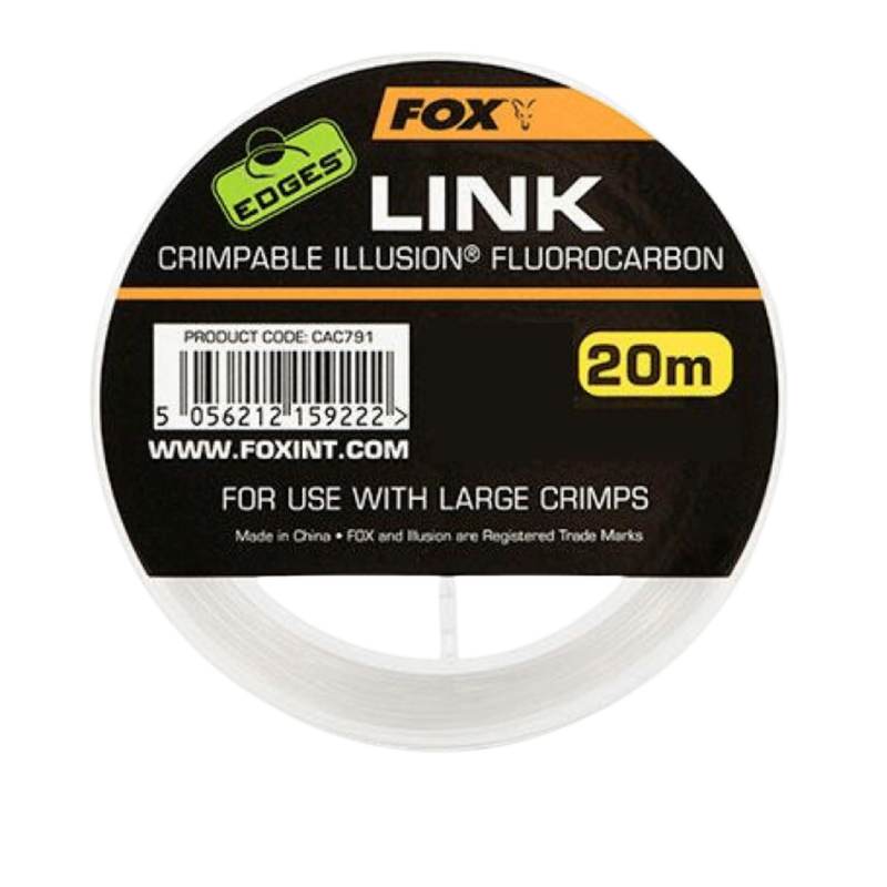 Fox Edges Link Illusion Fluorocarbon 20m 0.53mm/25lb