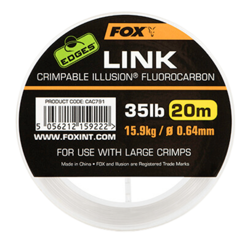 Fox Edges Link Illusion Fluorocarbon 0,64mm 15,9kg 20m