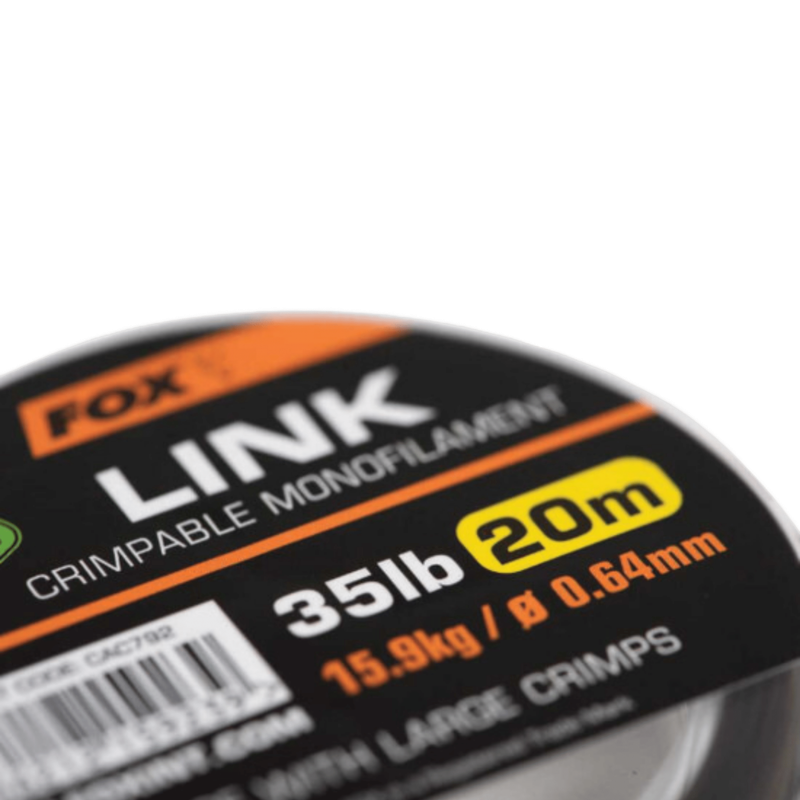 Fox Edges Link Trans Khaki Mono 0,64Mm 20M 35Lb