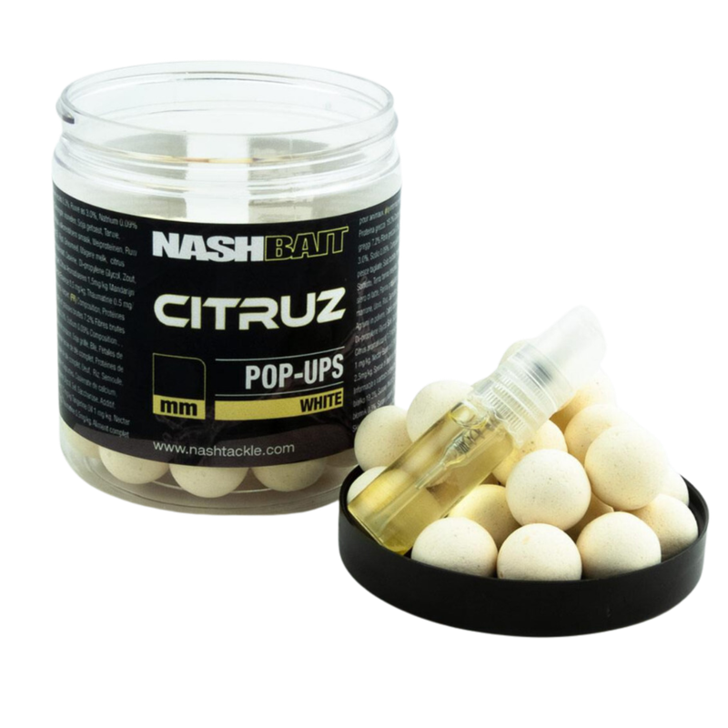 Nash Citruz Pop Ups 15mm 75g White
