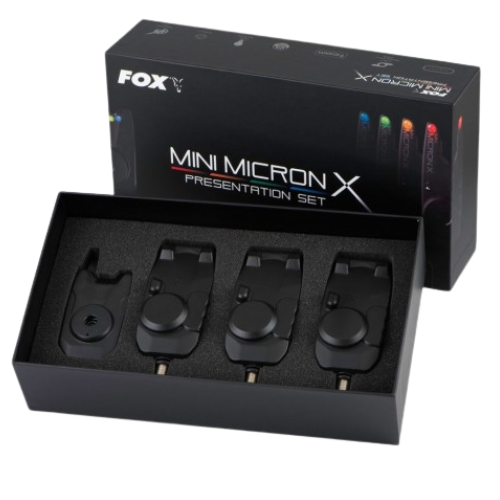 Fox Mini Micron X Set 3 Rod Set Alarms