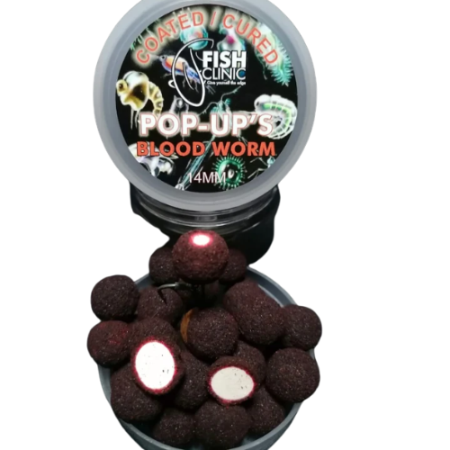 Fish Clinic Baits Pop-Ups Cured / Coated 14MM