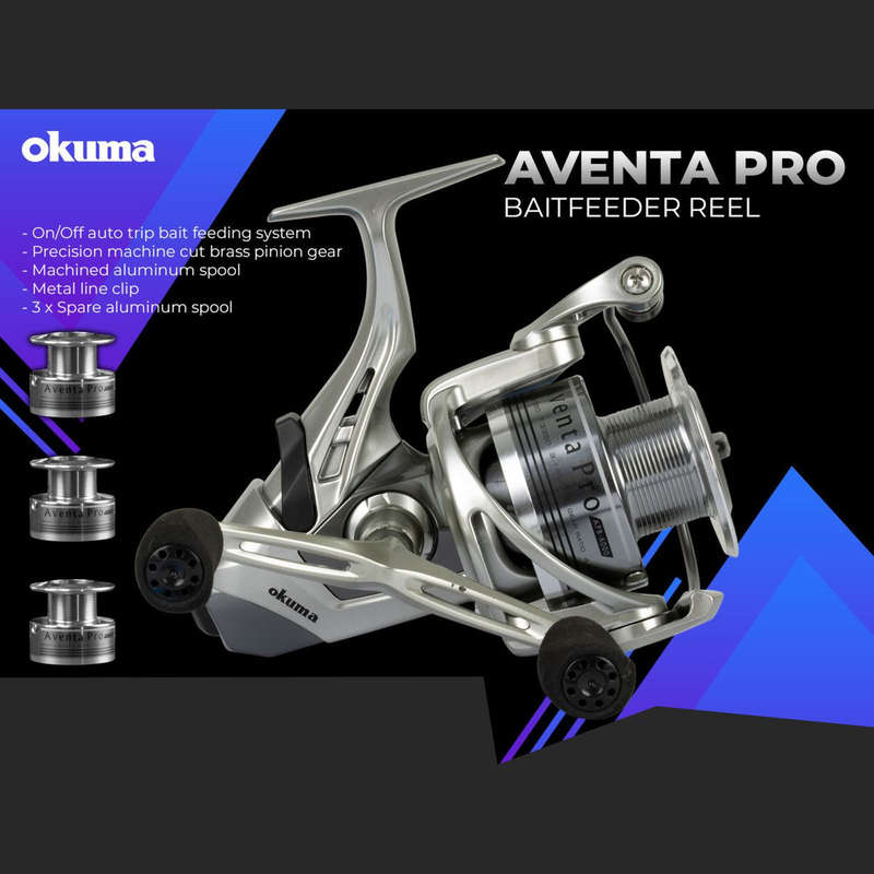 Okuma Aventa Pro Series Baitfeeder Reel