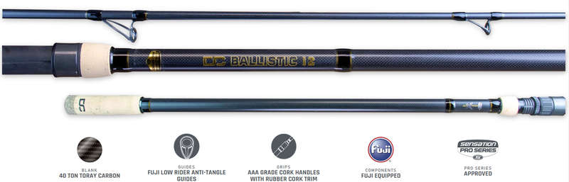 Sensation DC Ballistic Carp 12FT 2pc