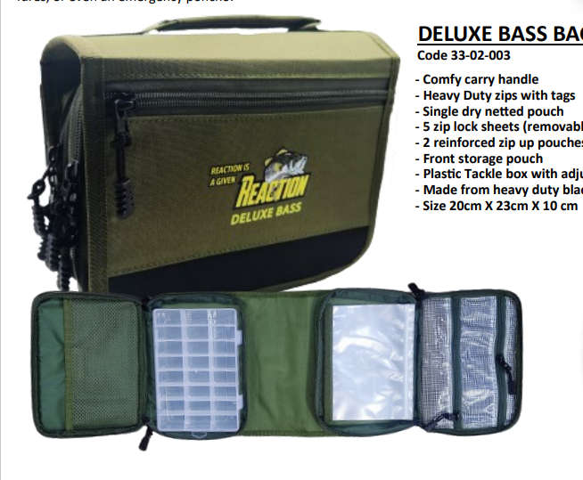 Reaction Deluxe Bass Bag