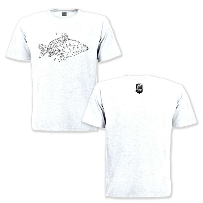 Fish On Short Crew Neck Short Sleeve T-Shirts