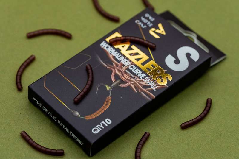 OMC Dazzlers Wormaliner - Long Leg Worm Brown