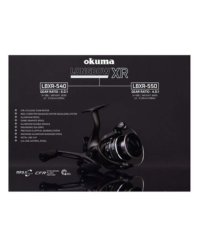 Okuma Longbow Baitfeeder Reel XR-540 4+1BB