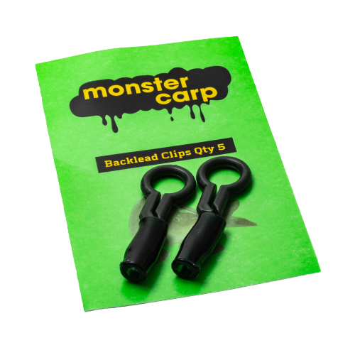Backlead Clips Qty 5 Monster Carp