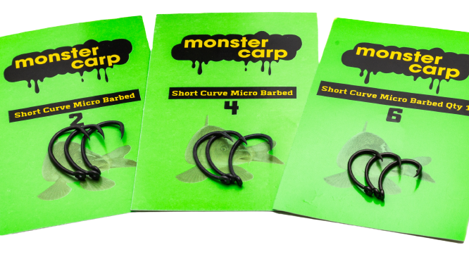 Short Curve Shank Monster Carp