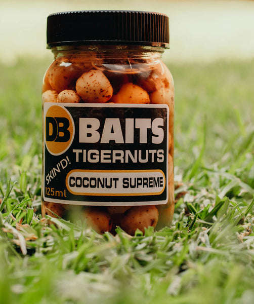 DB Baits Skinned Tigers (Tigernuts) 125ml